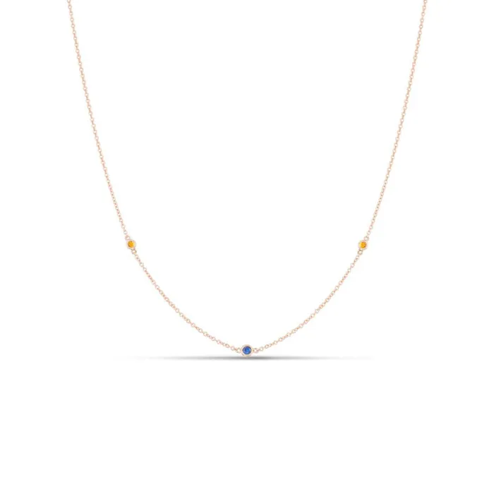 Alexis Jae Necklaces Multiple Birthstone Necklace