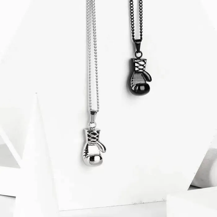 Earrings Boxing Gloves Necklaces worldnetgifts