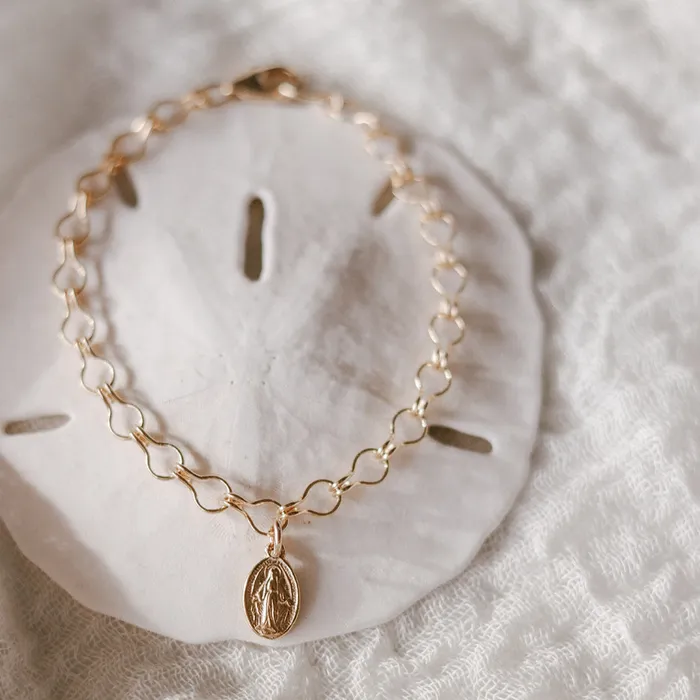 Marian Consecration Miraculous Medal Bracelet The Little Catholic Bracelets