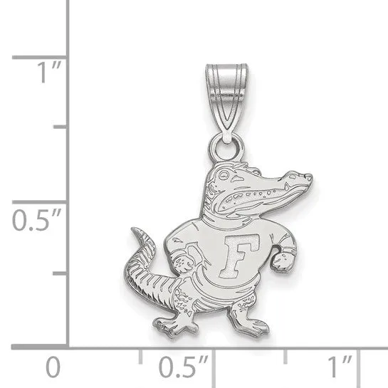 Shop IDC estore Sterling Silver Rhodiumplated LogoArt University of Florida Gator Medium Pendant Necklaces Shop IDC estore Sterling Silver Rhodiumplated LogoArt University of Florida Gator Medium Pendant Necklaces