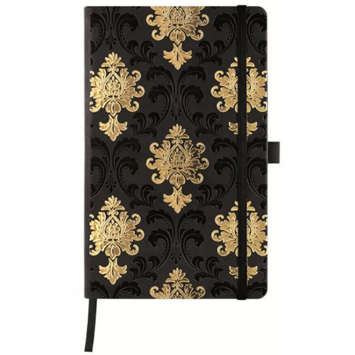 Castelli Notebook Copper and Gold Medium A5 Blank Baroque Gold QC8NR464 Castelli PreStyled Sets