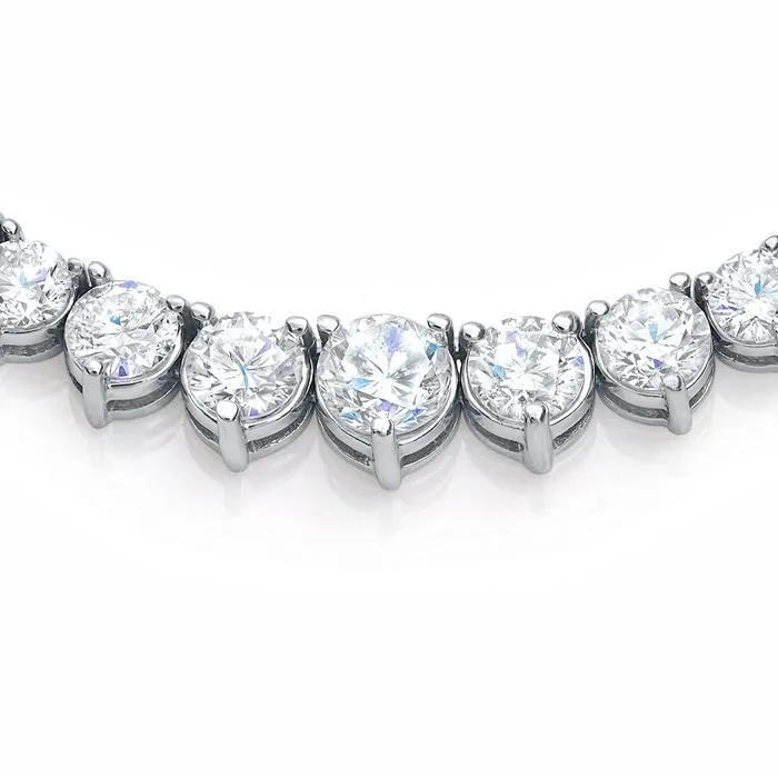 deBebians Necklaces Diamond Riviera Necklace