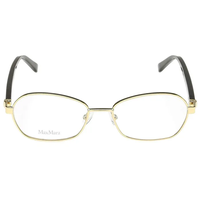Earrings Max Mara Womens Eyeglasses Rose Gold Metal Frame MM137300005116140 Max Mara