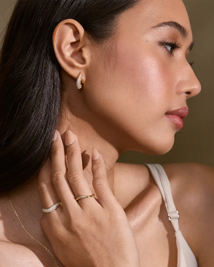 Penny Pairs PreStyled Sets Felicia Gold Hoops