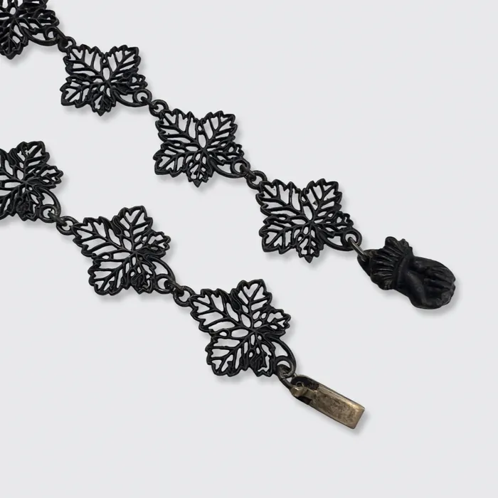 Reserved for C payment 456 Georgian Fer de Berlin Oak Leaves Necklace 21stfinds Necklaces