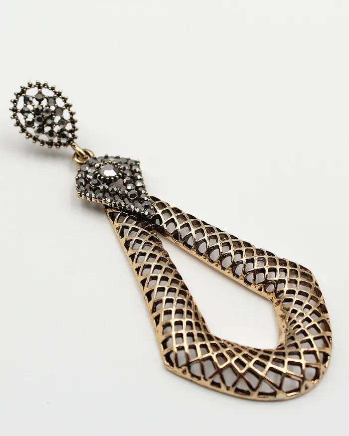 Hematite Crystal Stone Earrings 11092023 Earrings Hematite Crystal Stone Earrings 11092023 Earrings