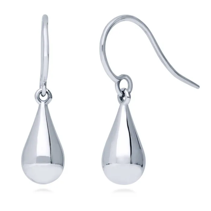 Necklaces BERRICLE Teardrop Necklace and Earrings in Sterling Silver