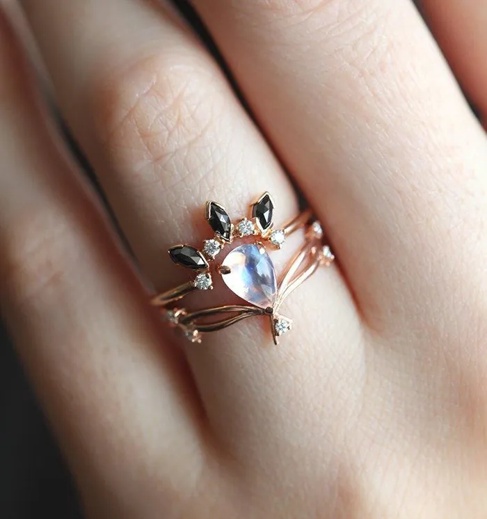Rings capucinne Arizona Pear Opal Ring Ready to Ship