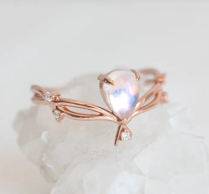 Rings capucinne Arizona Pear Opal Ring Ready to Ship