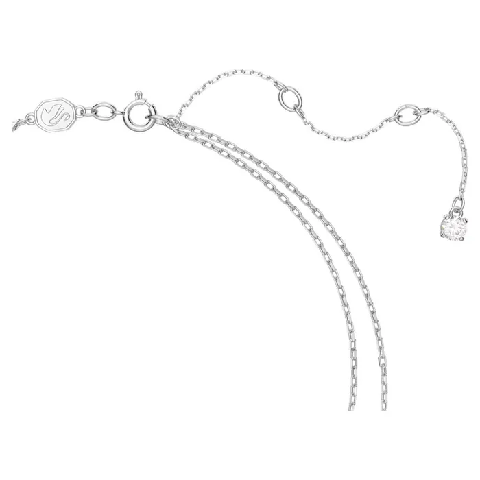 Swarovski Necklaces Swarovski Gema layered Necklace Flower White Rhodium plated 36CM X 41CM Swarovski Necklaces Swarovski Gema layered Necklace Flower White Rhodium plated 36CM X 41CM
