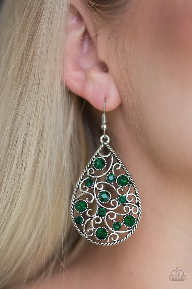 Earrings All Eyes On U Jewelry Paparazzi Accessories Certainly Courtier Green Paparazzi Earrings Earrings All Eyes On U Jewelry Paparazzi Accessories Certainly Courtier Green Paparazzi Earrings