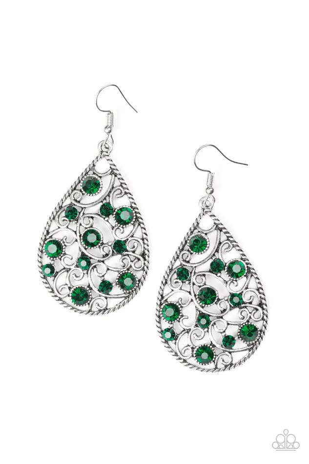 Earrings All Eyes On U Jewelry Paparazzi Accessories Certainly Courtier Green Paparazzi Earrings Earrings All Eyes On U Jewelry Paparazzi Accessories Certainly Courtier Green Paparazzi Earrings