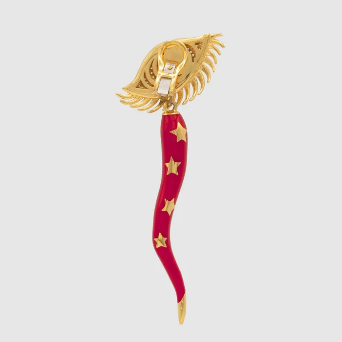 Earrings Naimah Italian Horn Earrings