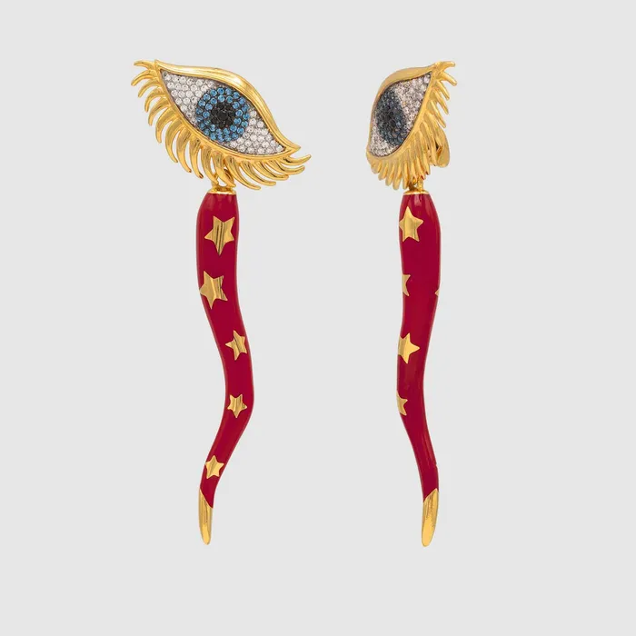Earrings Naimah Italian Horn Earrings