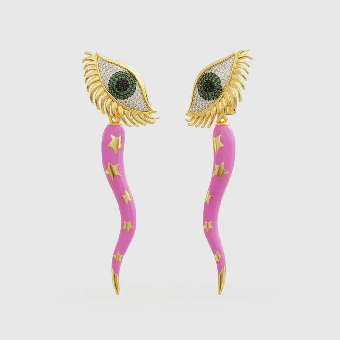Earrings Naimah Italian Horn Earrings
