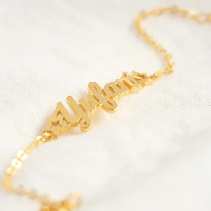 LOULOUROSE Classic Nameplate Bracelet Bracelets
