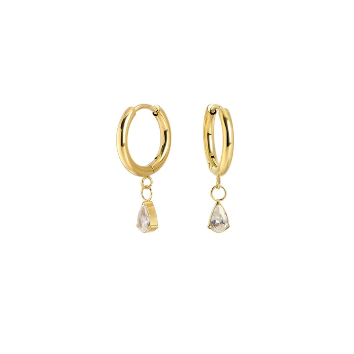 miabijoux Earrings Beth Huggie Earrings