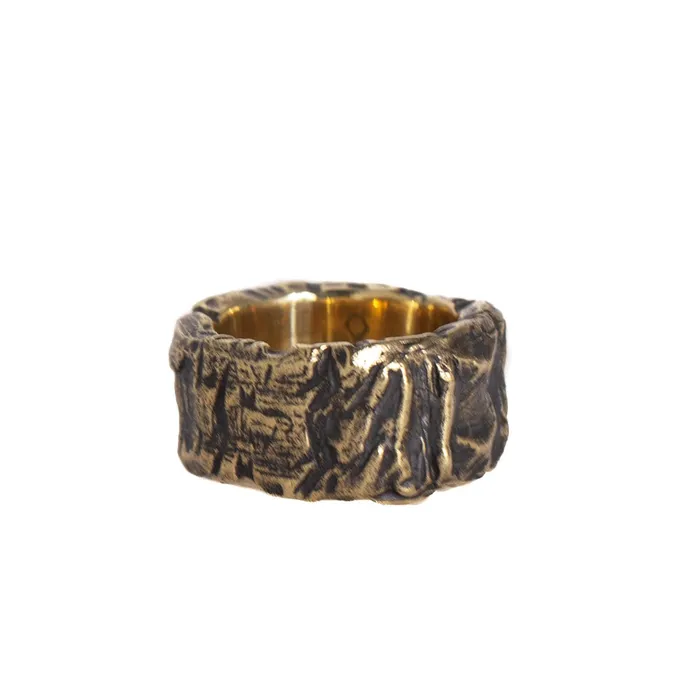 Rings JewelryLab LARGE BHVA RING BRASS