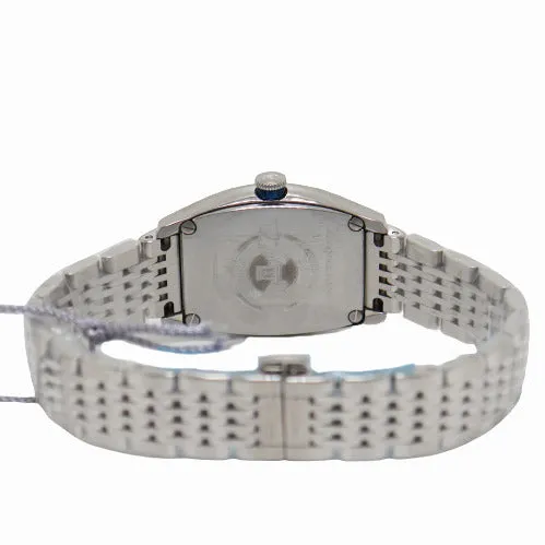 BRAND NEW Longines Ladies Evidenza Stainless Steel 26mm x 3060mm Silver Dial Watch Reference L21424706 Happy Jewelers Bracelets