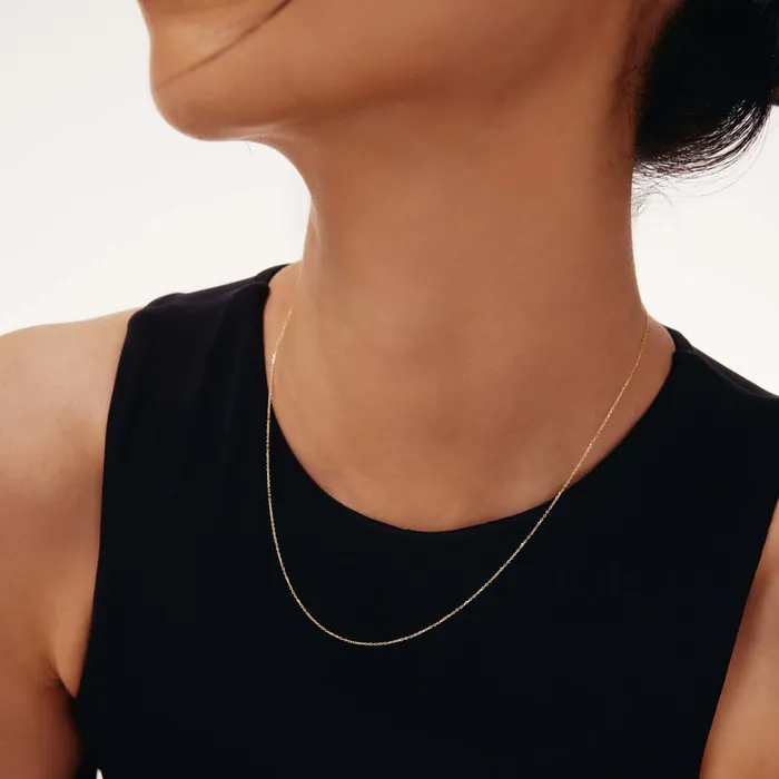 Gelin Diamond Cable Necklace Necklaces
