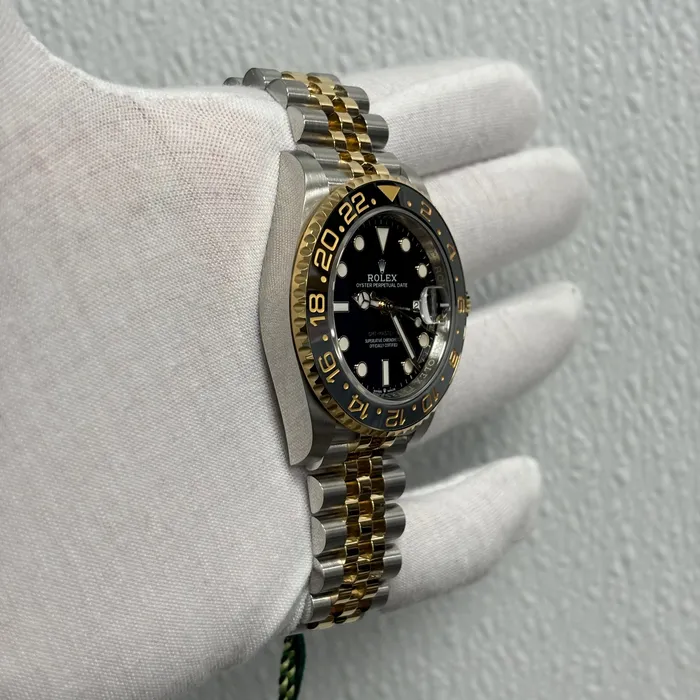 Happy Jewelers Watches Rolex GMTMaster II 40mm Black Dial Watch Ref 126713GRNR Happy Jewelers Watches Rolex GMTMaster II 40mm Black Dial Watch Ref 126713GRNR
