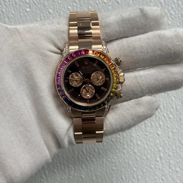 Rolex Daytona 40mm Black Dial Watch Ref 116505 Happy Jewelers Watches Rolex Daytona 40mm Black Dial Watch Ref 116505 Happy Jewelers Watches