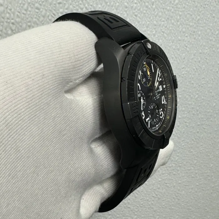 Watches Breitling Avenger 45mm Black Dial Watch Ref V13317 happy jewelers