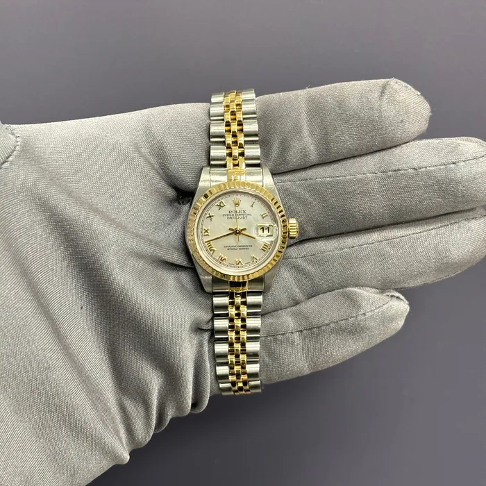 Watches Happy Jewelers Rolex Datejust 26mm MOP Dial Watch Ref 79173 Watches Happy Jewelers Rolex Datejust 26mm MOP Dial Watch Ref 79173